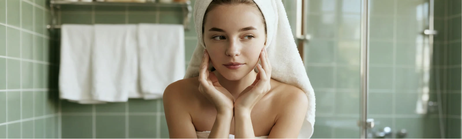 SolCotton, bathroom scene